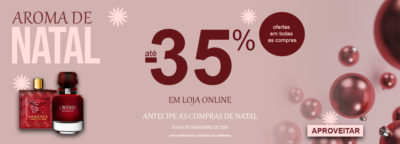 Aroma de Natal: ate 35% Desconto